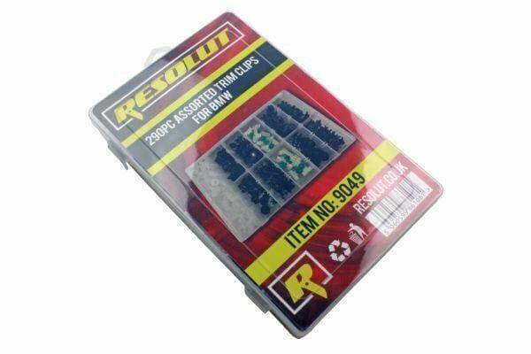 RESOLUT BMW Assorted Trim Clips 290 Pieces 9049 - Tools 2U Direct SW
