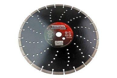 TEIKUTA 350 X 10 X 25.4MM Segmented Multi-Masonry Diamond Cutting Blade 9126 - Tools 2U Direct SW