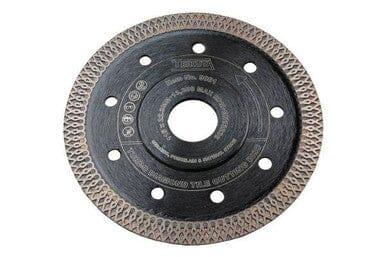 TEIKUTA Porcelain Tile Turbo Thin Diamond Dry Cutting Disc 115mm Grinder 9061 - Tools 2U Direct SW