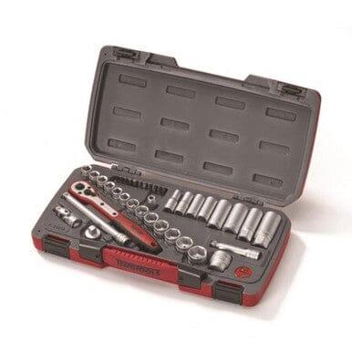 Teng Tools 39pc 3/8 Square Drive Metric Socket Set 8 - 22mm T3839 - Tools 2U Direct SW