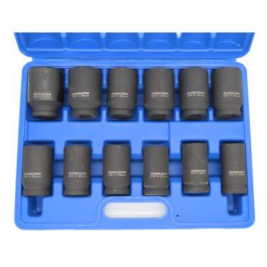 Toolzone 12pc 3/4" DR 6 Point Deep Impact Sockets Set 24 - 41mm SS235 - Tools 2U Direct SW