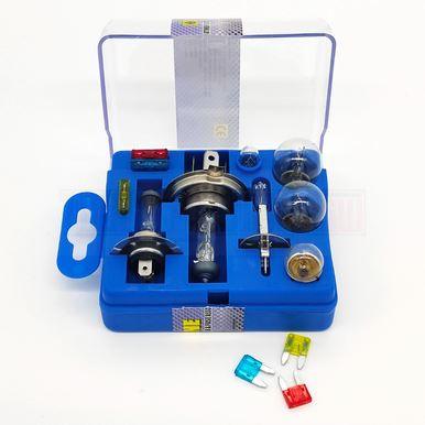 Toolzone 13 Piece Emergency Bulb & Fuse Set Spares H1 H4 H47 Cars, Vans, Trucks AU332 - Tools 2U Direct SW