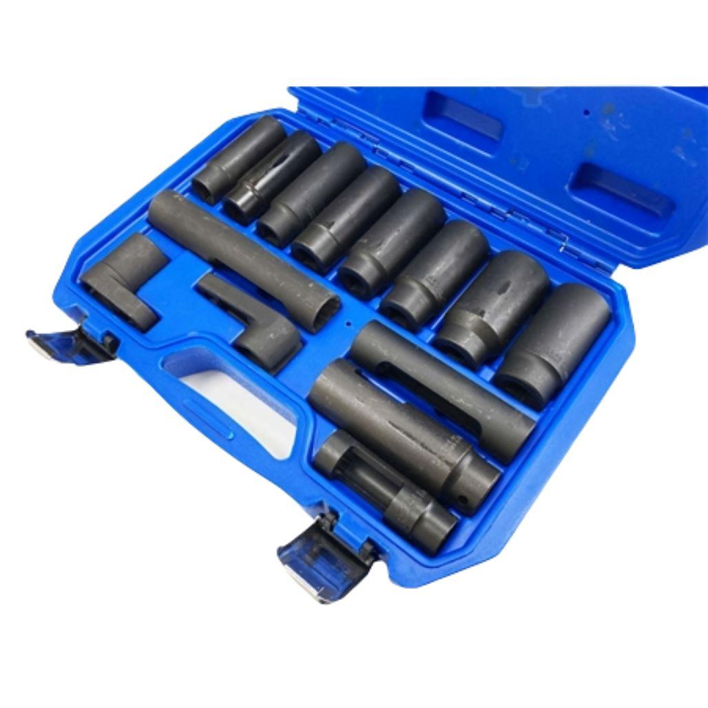 Toolzone 14pc Diesel Injector Lambda Socket Set AU337 - Tools 2U Direct SW