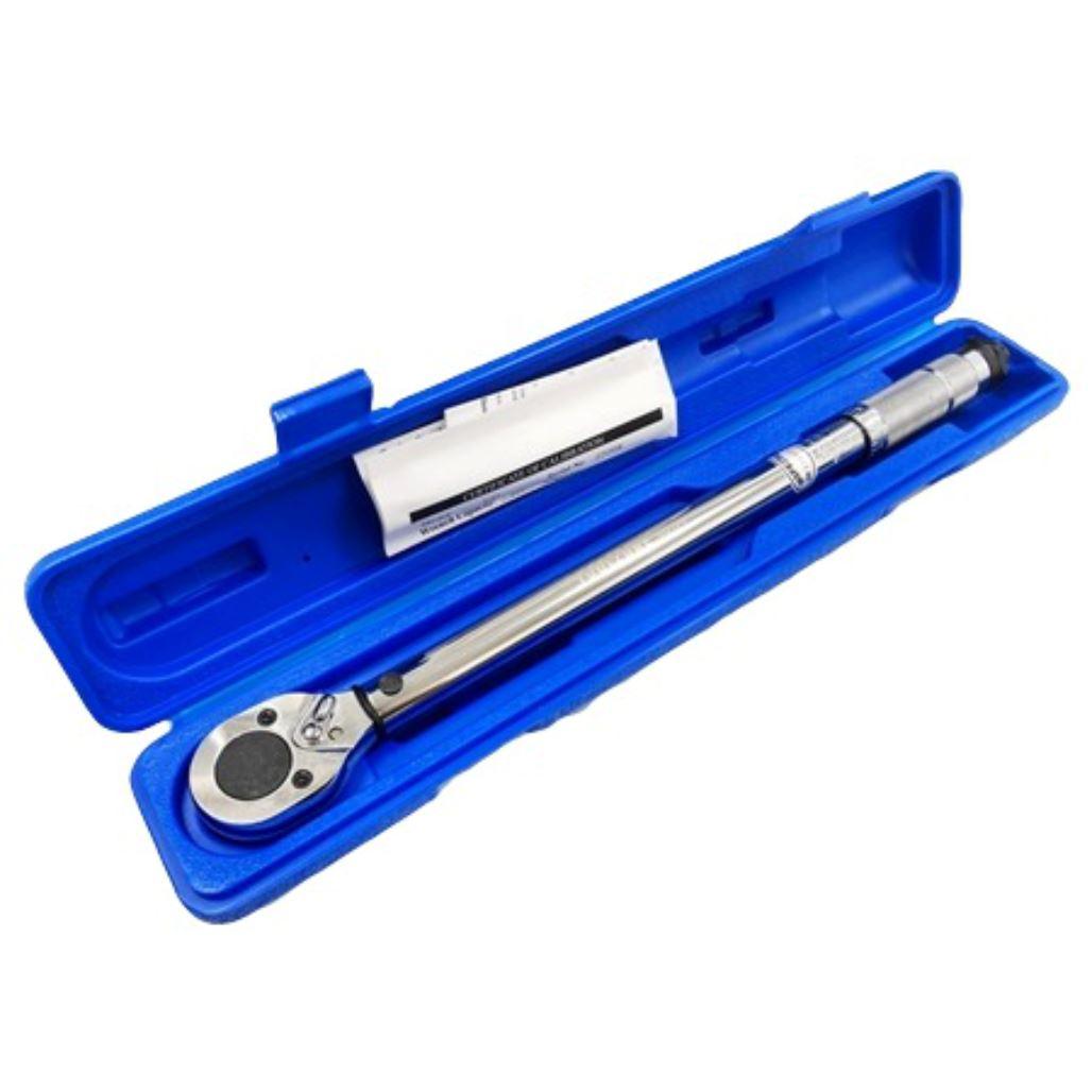 Toolzone Adjustable Bi-Directional 1/2" DR Torque Wrench 42 - 210Nm SS174 - Tools 2U Direct SW