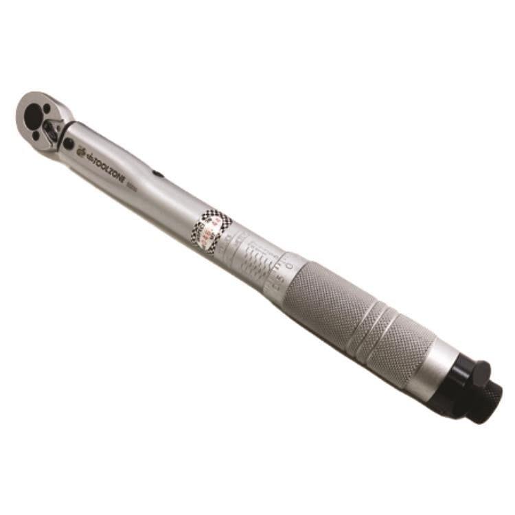 Toolzone Elite 3/8" Drive Low Range Torque Wrench 5-25 Nm Metric Ratchet SS030 - Tools 2U Direct SW