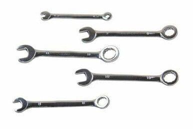 US PRO 10 Piece Metric Mini Equal Combination Spanner Set 4 - 11mm 2080 - Tools 2U Direct SW