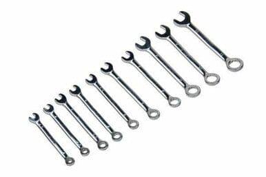 US PRO 10pc mini metric combination spanner set 4 - 11mm 2079 - Tools 2U Direct SW