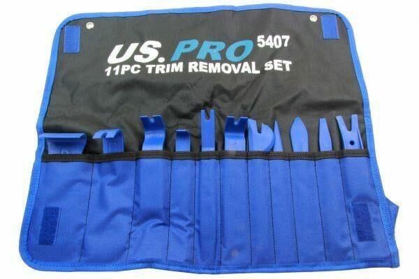 US PRO 11pc Mini Panel Trim Removal Molding Tool Set 5407 - Tools 2U Direct SW