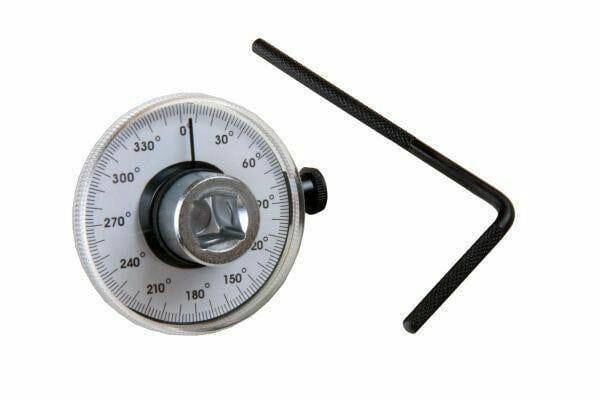 US PRO 1/2" Dr Torque Angle Gauge 360 Degree Rotation Scale Gauge 6796 - Tools 2U Direct SW