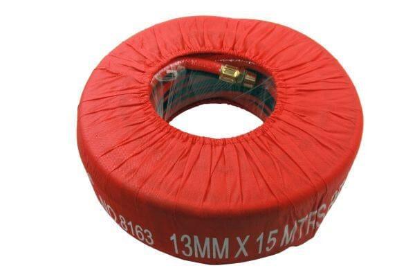 US PRO 13MM X 15 Meters Red Tough Flex Air Hose 20 Bar Oil Resistant 8163 - Tools 2U Direct SW