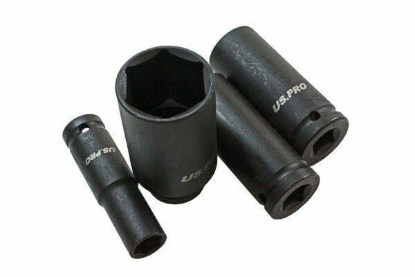 US PRO 13pc 1/2 dr 6pt Deep Impact Sockets Metric 13 - 32mm 1397 - Tools 2U Direct SW