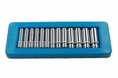 US PRO 13pc 1/4" dr Deep Sockets 4 - 14mm Single Hex 6 Point 1388 - Tools 2U Direct SW