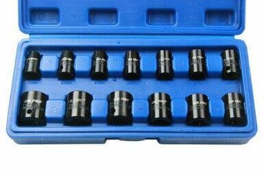 US PRO 13PC 3/8" DR Shallow Impact Sockets Metric 1365 - Tools 2U Direct SW