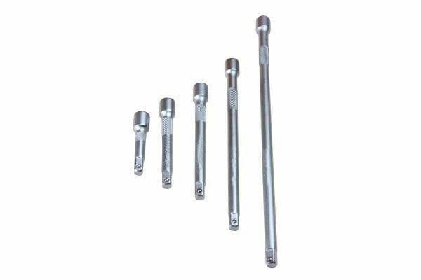 US PRO 1/4" Dr Extension Bar Set 5pc - 50 / 75 / 100 / 150 / 225mm 4157 - Tools 2U Direct SW