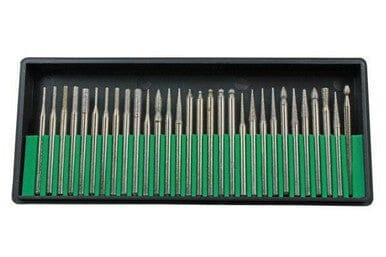 US PRO 30 Piece Diamond Deburring & Engraving Set 2627 - Tools 2U Direct SW