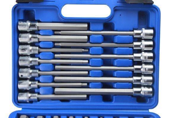 US PRO 30pc 1/2" Dr Hex Allen Key Bit Socket Set Shallow & Deep 5mm - 19mm 3229 - Tools 2U Direct SW