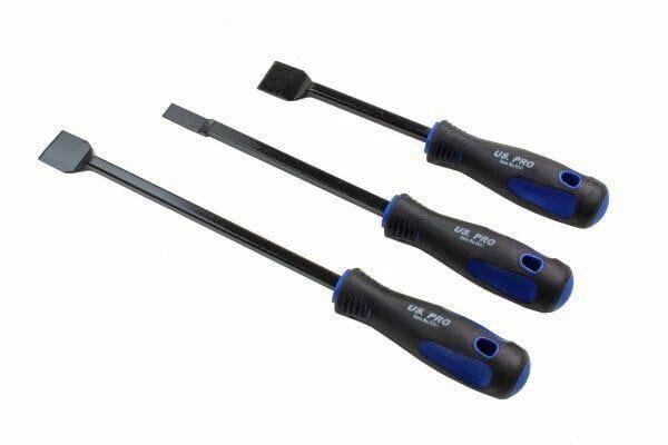 US PRO 3pc Scraper Set With TRP Grip Handles 5041 - Tools 2U Direct SW