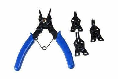 US PRO 4 In 1 Circlip Pliers, Snap Ring Pliers, Internal External 2063 - Tools 2U Direct SW