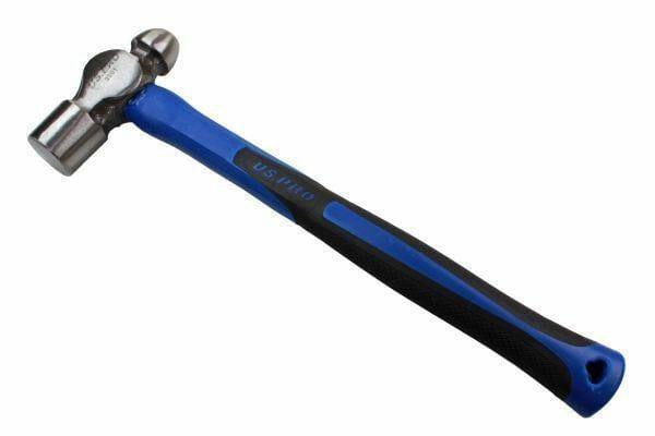 US PRO 40OZ Ball Pein Hammer With TPR Handle Mechanics / Engineers 3301 - Tools 2U Direct SW