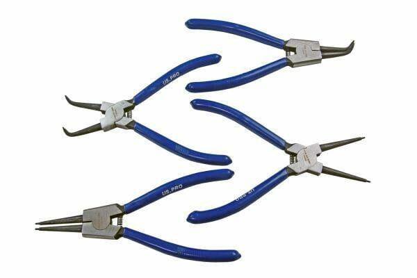 US PRO 4pc 7" Circlip, Snap Ring Pliers, Internal External 2064 - Tools 2U Direct SW