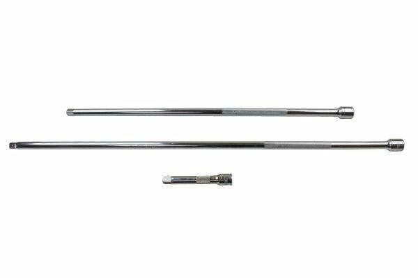 US PRO 5pc 3/8 dr Extra Long Extension Bar Set 100, 150, 350, 450, 600mm 4031 - Tools 2U Direct SW