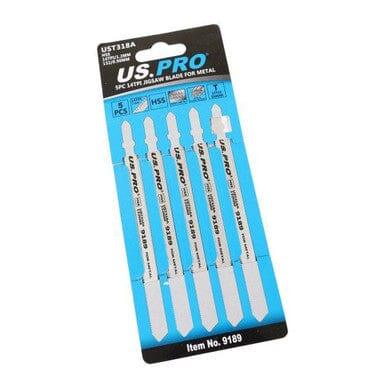 US PRO 5PC UST318A 132MM 14TPI Jigsaw Blade For Metal 9189 - Tools 2U Direct SW