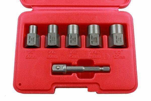 US PRO 6pc Bolt Extractor Set 3/8" Drive 2633 - Tools 2U Direct SW