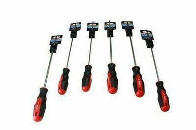 US PRO 6PC EXTRA LONG STAR TORX T10-T30 SCREWDRIVERS B1521 - Tools 2U Direct SW