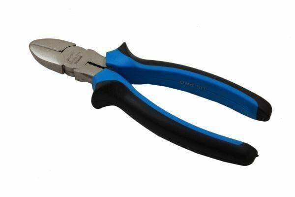 US PRO 7" (175MM) NI-FE Finish Comfort Grip Diagonal Side Cutting Pliers 2214 - Tools 2U Direct SW