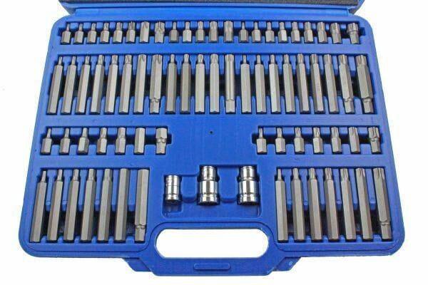 US PRO 75PC Hex, Spline, Torx & Tamper Proof Torx Bit Set 2068 - Tools 2U Direct SW