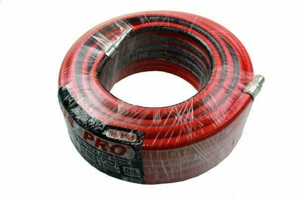 US PRO 8MM X 15 Meters Red Tough Flex Air Hose 20 Bar Oil Resistant 8161 - Tools 2U Direct SW