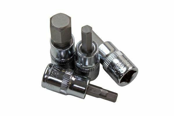 US PRO 9pc 3/8" dr SAE / Imperial Hex, Allen Bit Sockets Socket Rail 3385 - Tools 2U Direct SW