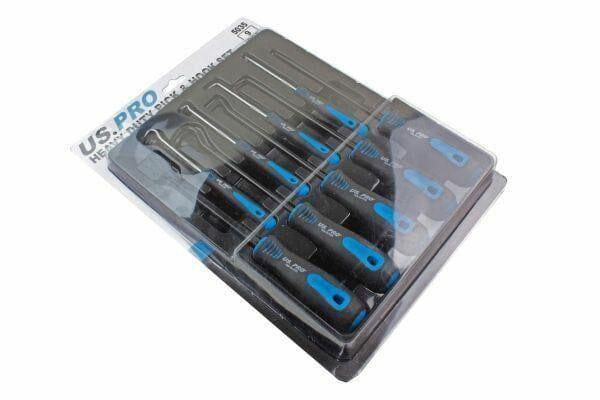 US PRO 9pc Heavy Duty Pick & Hook Set - Scraper & Hook Set 5035 - Tools 2U Direct SW