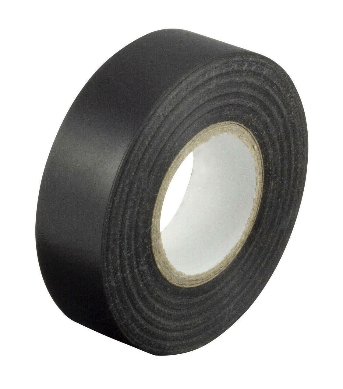 US PRO Black 19MM X 20 Meters PVC Insulation Tape X 10 9030 - Tools 2U Direct SW