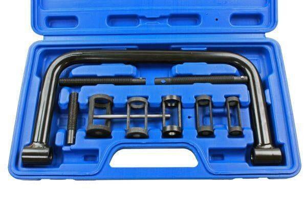 US PRO Car Van Motorbike 9pc Valve Spring Compressor Bit Set Kit 5582 - Tools 2U Direct SW