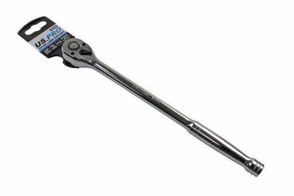 US PRO Extra long 280mm 3/8 DR 72T Quick Release Ratchet 4153 - Tools 2U Direct SW