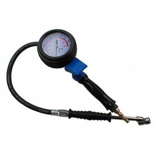 US PRO High Pressure Air Tyre Inflator Gauge for HGV Commercial 0-160 PSI 8812 - Tools 2U Direct SW