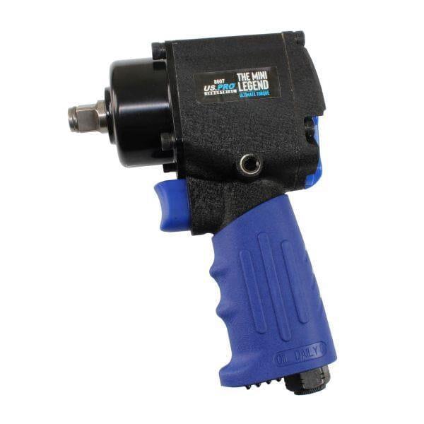 US PRO Industrial 1/2” Drive Mini Air Impact Gun 680 Nm or 1070 Nm NBT 8607 - Tools 2U Direct SW