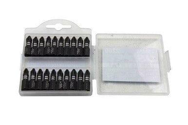 US PRO INDUSTRIAL Pack Of 20 PZ2 25MM Impact Torsion Screwdriver Bits 2280 - Tools 2U Direct SW