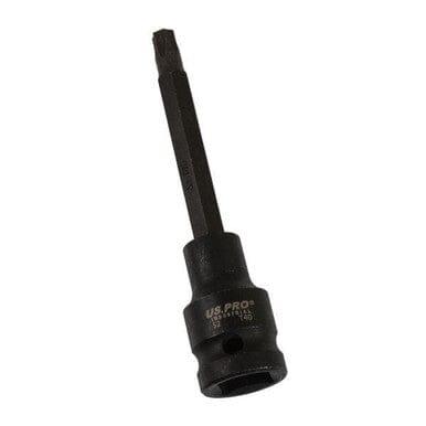 US PRO INDUSTRIAL T40 X 100MM 1/2" DR Impact Star Torx Bit Socket 3849 - Tools 2U Direct SW