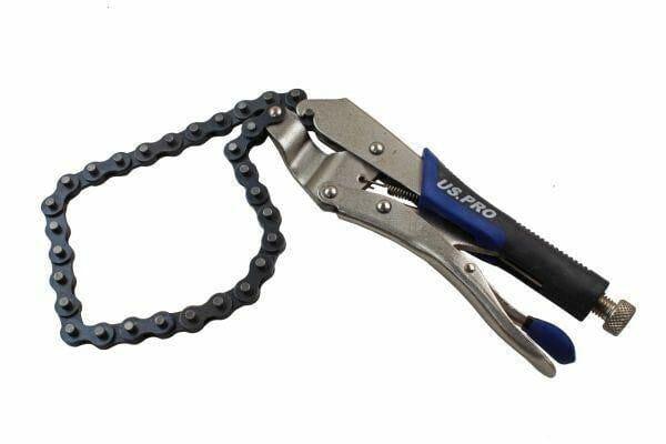 US PRO Locking Chain Snap Wrench Spanner Car Oil Filter Remover 1678 - Tools 2U Direct SW