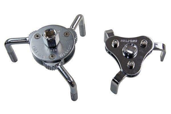 US PRO Professional 2pc 3 Leg Oil Filter Wrench Remover Tool 1/2" and 3/8" 3097 - Tools 2U Direct SW
