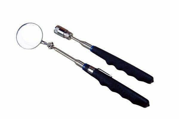 US PRO Telescopic Magnetic Pick Up Tool With LED Light & Inspection Mirror 6729 - Tools 2U Direct SW