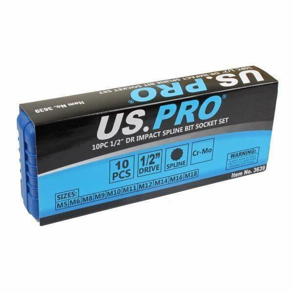 Verlengde Bits Voor Bouten CR-V S2 Bit Sockets US PRO INDUSTRIAL 7-teiliges Steckschlüssel-Set Mit 3/8 Zoll (0,95 Cm) DR Extra Lange Schlagverzahnung M5 - M14 3684 7-delige Set US PRO Extra Lange Verlengde Bits Voor Bouten CR-V S2 Bit Sockets US PRO INDUSTRIAL 7-teiliges Steckschlüssel-Set Mit 3/8 Zoll (0,95 Cm) DR Extra Lange Schlagverzahnung M5 - M14 3684 7-delige Set US PRO Extra Lange
