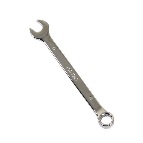 US PRO Tools 11mm Combination Spanner Polished Chrome Vanadium 3540 - Tools 2U Direct SW