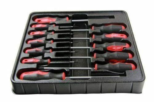 US PRO Tools 12pc Tamper Proof Torx Screwdriver Set T6 - T45 1545 - Tools 2U Direct SW