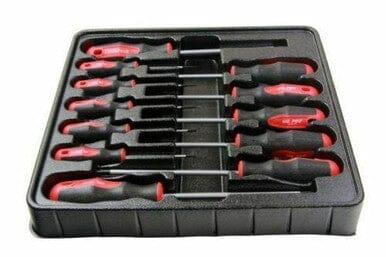 US PRO Tools 12pc Tamper Proof Torx Screwdriver Set T6 - T45 1545 - Tools 2U Direct SW