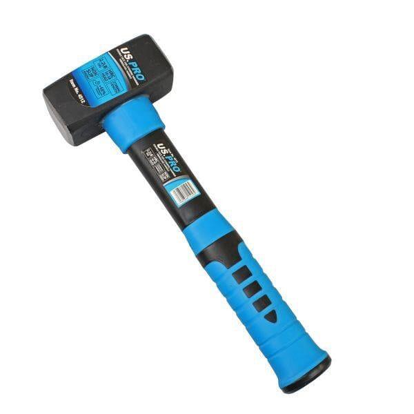 US PRO Tools 2.2lbs Stoning Hammer 1kg Fibreglass Handle 11" Inch Sledge Hammer 4512 - Tools 2U Direct SW