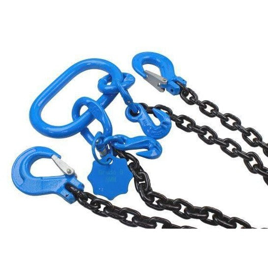 US PRO Tools 2 Leg Chain Sling - 1 Meter 8MM G80 2.8 Tonne - Adjustable 9109 - Tools 2U Direct SW