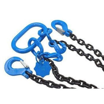 US PRO Tools 2 Leg Chain Sling - 1 Meter 8MM G80 2.8 Tonne - Adjustable 9109 - Tools 2U Direct SW
